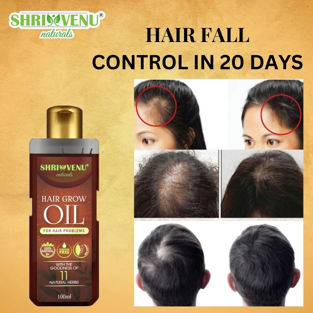 Shrivenu Ayurvedic hair fall control oil 100ml